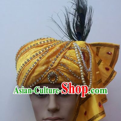 Southeast Asia Traditional Peacock Hat for Men