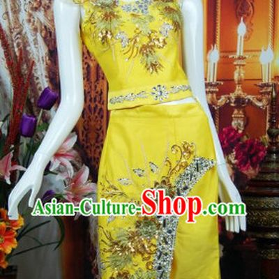 Southeast Asia Traditional Thailand Outfits for Women