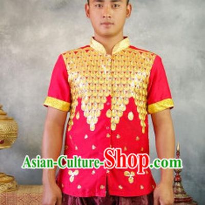 Southeast Asia Traditional Thailand Dress for Men