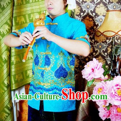 Southeast Asia Traditional Laos Dresses for Men