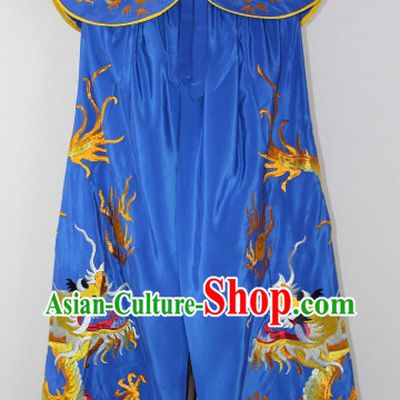 Classical Mask Changing Mantle Embroidered Dragon Cape