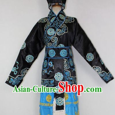 Ancient Stage Opera Wu Song Costumes and Hat
