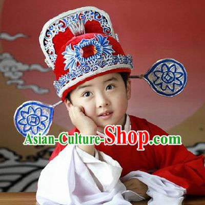 Traditional Classical Opera Costumes and Hat Complete Set for Kids