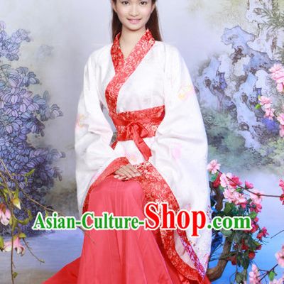 Standard Traditional Hanfu Outfits and Hair Accessories for Women