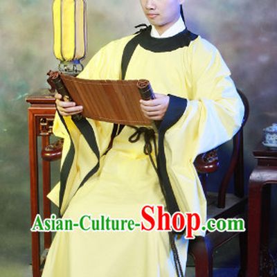 Chinese Traditional Dress and Hat for Men