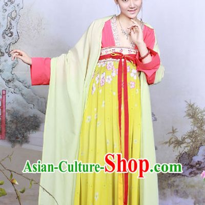 Chinese Tang Dynasty Traditional Suit for Women