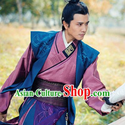 Ancient Chinese Lanling King Costumes Complete Set