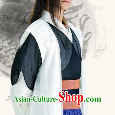 Ancient Chinese Wuxia Swordman Costumes Complete Set