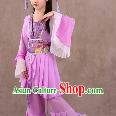 Chinese Classical Performance Dancewear for Kids