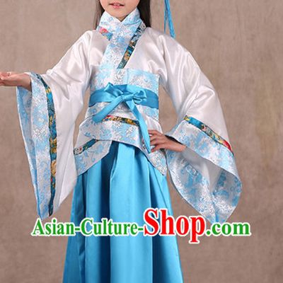 Classical Premium Performance Wear Hanfu Dresses for Kids