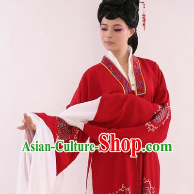 Asian Traditional Water Sleeves Costumes for Women