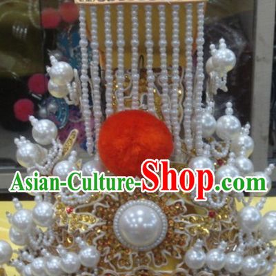 Top Stage Performance Handmade Emperor Hat