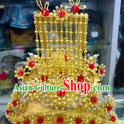 Supreme Stage Performance Handmade Emperor's Coronet