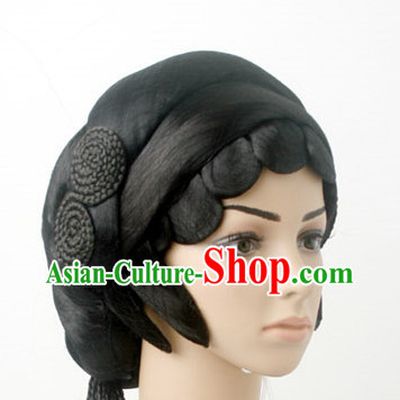 Top Beijing Opera Hua Dan Long Wig