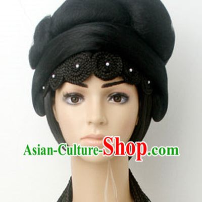Traditional Beijing Opera Hua Dan Long Wig