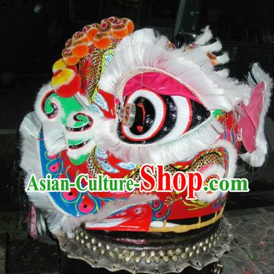 Hand Painted Dragon Fut San Lion Dance Costumes Complete Set