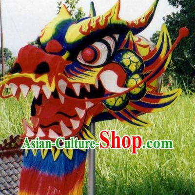 Top Chinese Glow in Dark Dragon Dance Costumes Complete Set