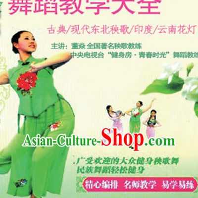 15 VCD Teaching of Chinese Classical Dance Modern Dance Dongbei Yangge Yunnan Flower Lantern Dance