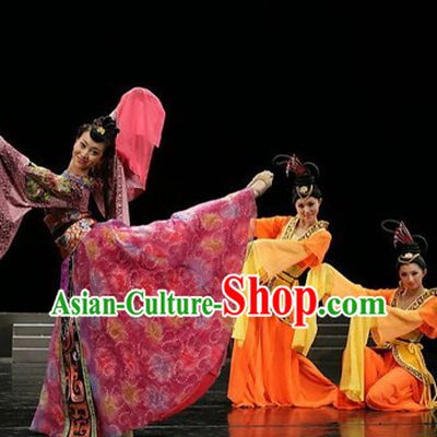 4 VCD Teaching of Chinese Classical Ancient Wide Sleeves Dance
