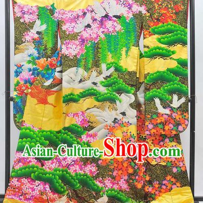 Ancient Japanese Princess Kimono Set for Women