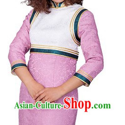 Traditional Chinese Mongolian Clothing for Women