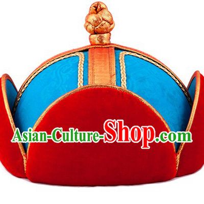 Traditional Chinese Handmade Mongolian Lady Hat