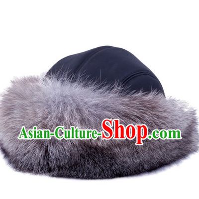 Traditional Chinese Handmade Mongolian Princess Fox Hat