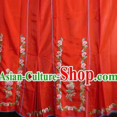 Traditional Chinese Peking Opera Hua Dan Skirt