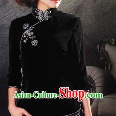 Traditional Chinese Silk Minguo Lady Clothing