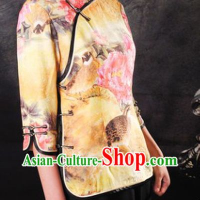 Traditional Chinese Silk Minguo Lady Clothes