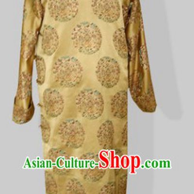 Traditional Chinese Minguo Time Long Dress for Men