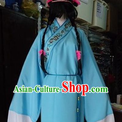 Chinese New Year Parade Shan Cai Tong Zi Zenzai Boy Costumes and Wig
