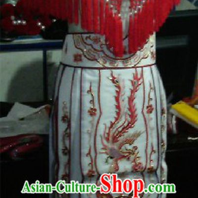 Traditional Chinese Stage Performance Embroidered Phoenix Princess Costume
