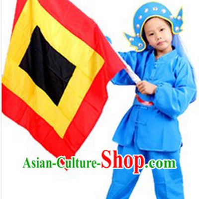 Traditional Chinese Dragon Dancer Costumes for Kids
