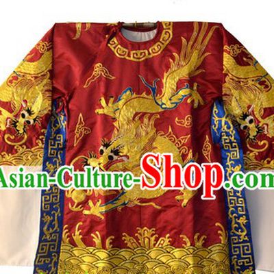 Traditional Chinese Embroidered Dragon Costumes