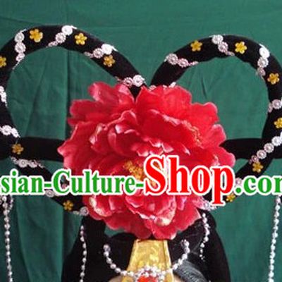 Traditional Chinese Stage Performance Hua Dan Wig