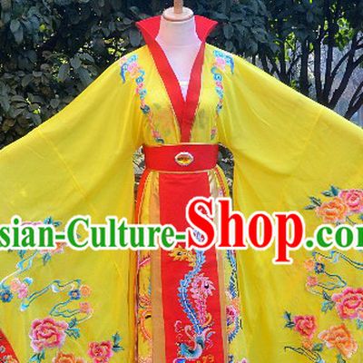 Traditional Chinese Stage Performance Empress Embroidered Clothes