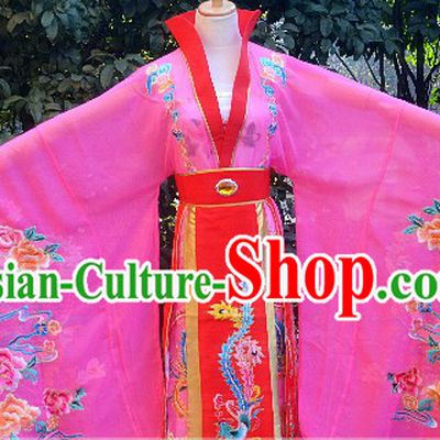 Traditional Chinese Stage Performance Empress Embroidered Clothing