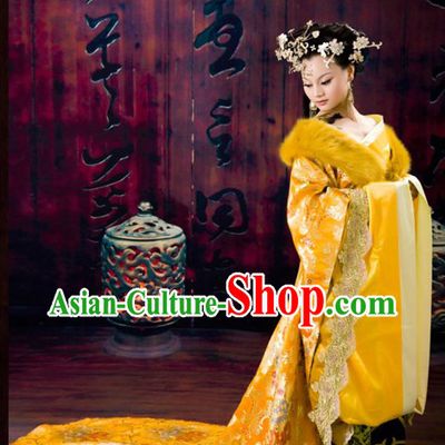 Traditional Chinese Royal Empress Costumes Complete Set