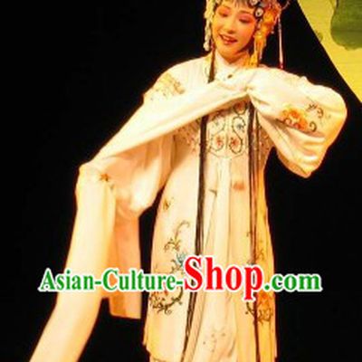 Li Xiuying Beijing Opera Hua Dan Costumes and Hair Accessories Complete Set