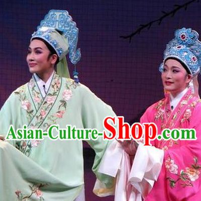 Traditional Chinese Liang Zhu Butterfly Love Costumes for Men and Women
