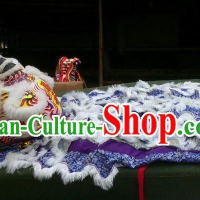 Supreme Chinese Lion Dancing Costume Complete Set for Display and Collection