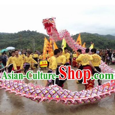 Standard Chinese Luminous Dragon Dance Costume Full Set
