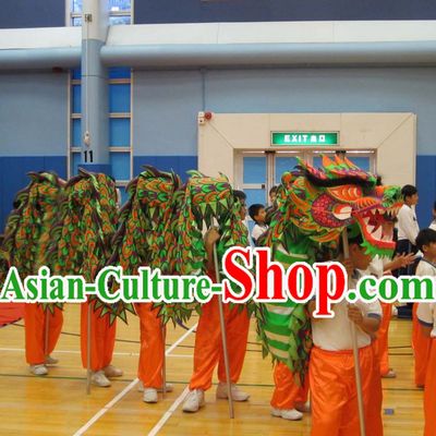 Primary School Students Dragon Dance Equipment Complete Set