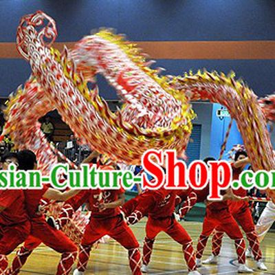 High School Students Illuminated Dragon Dance Equipment Complete Set