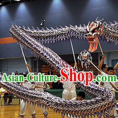 University Students Illuminated Dragon Dance Costumes Complete Set