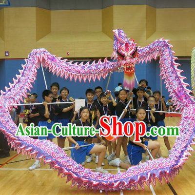 Elementary School Students Luminous Dragon Dance Equipment Complete Set
