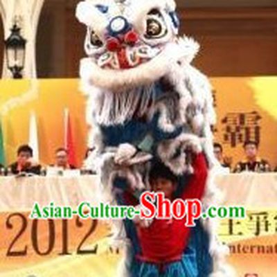 Traditional Handmade Manchu Lion Dance Costume Complete Set