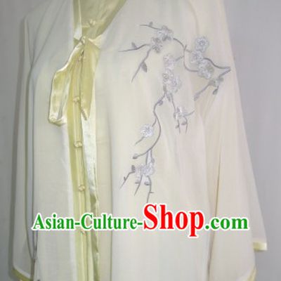 Embroidered Plum Blossom Tai Chi Competition Championships Costumes Complete Set