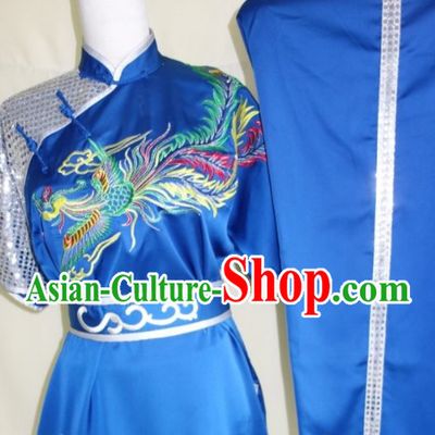 Professional Dragon Dance Competition and Performance Silk Martial Arts Suits for Adults or Children